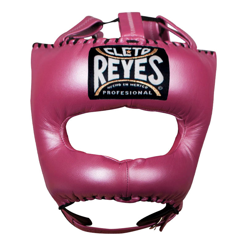 Protector de cabeza Cleto Reyes con barra de nylon V en piel