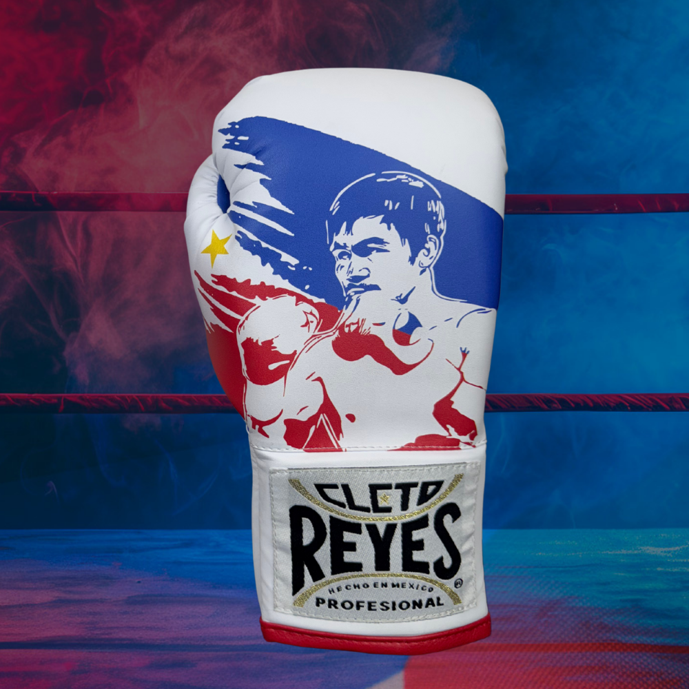 Guante Autógrafo Cleto Reyes – Edición especial Manny Pacquiao