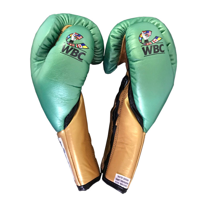 Guantes Cleto Reyes WBC oficiales de pelea en piel