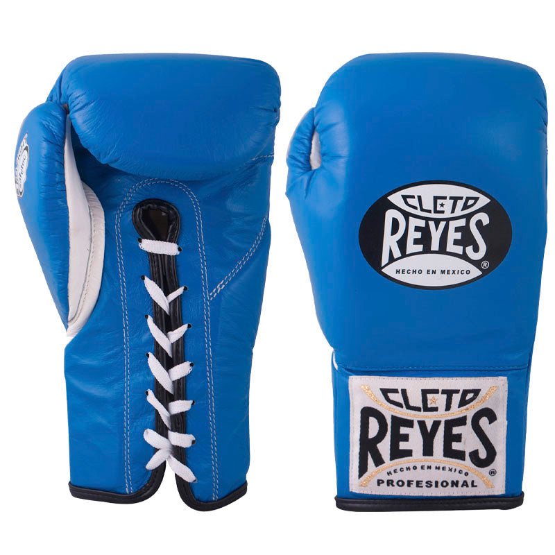Guantes Cleto Reyes oficiales Safetec de pelea en piel