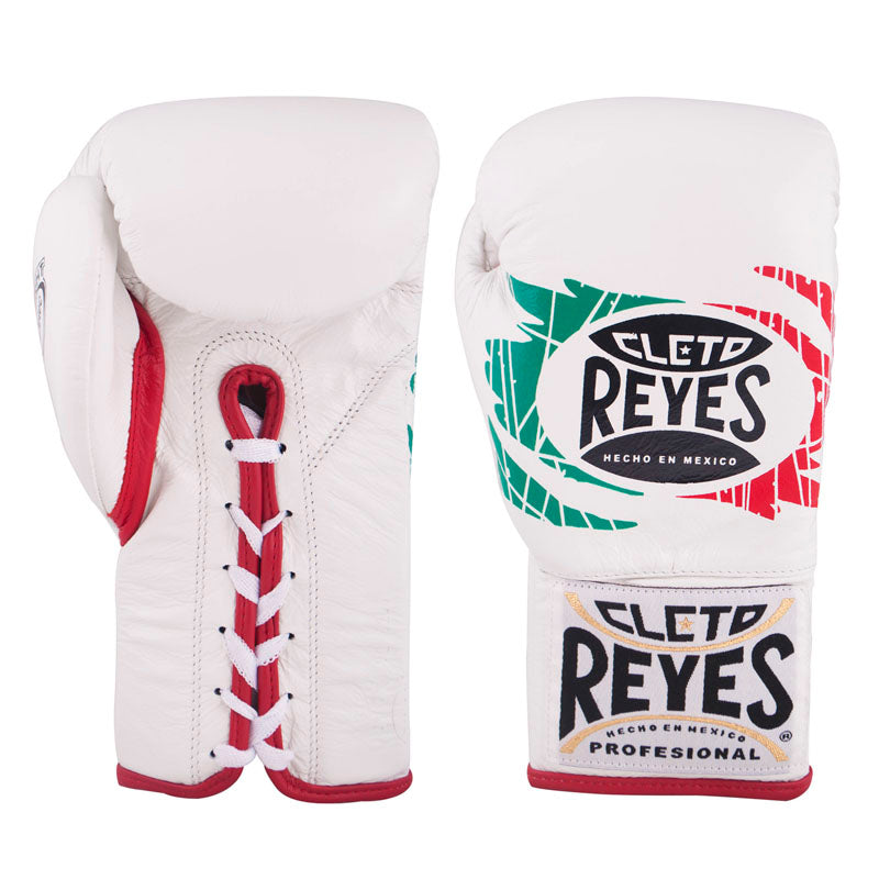 Guantes Cleto Reyes oficiales Safetec de pelea en piel