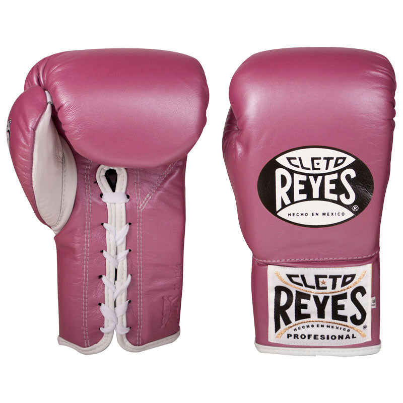 Guantes Cleto Reyes oficiales Safetec de pelea en piel