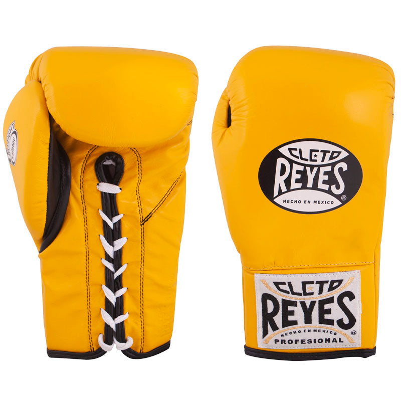 Guantes Cleto Reyes oficiales Safetec de pelea en piel