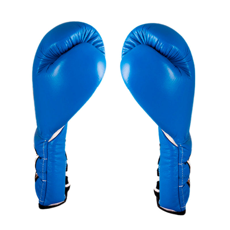 Cleto Reyes gloves with lace, in leather