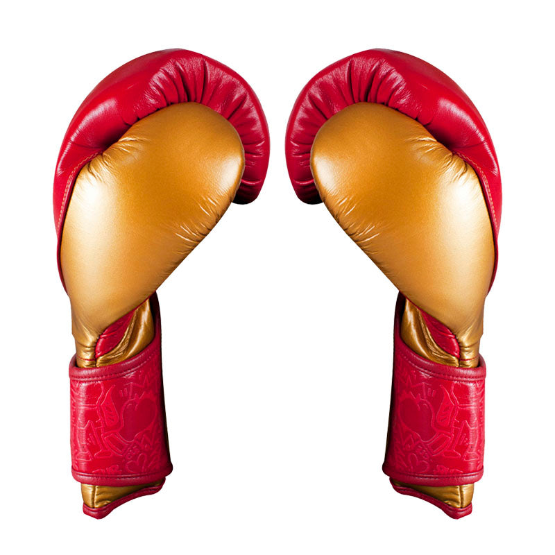 Guantes Cleto Reyes de alta precisión Rojo/Dorado