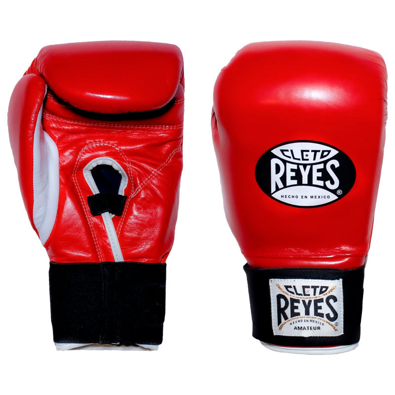 Guantes Cleto Reyes para boxeo amateur en piel