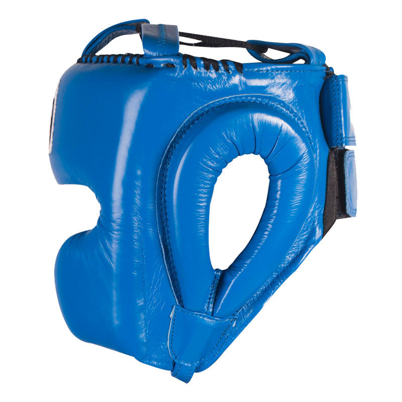 Protector de cabeza Cleto Reyes con pómulos en piel de res