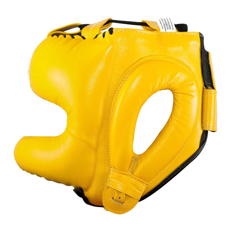 Protector de cabeza Cleto Reyes con barra de nylon V en piel