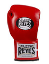 Guante Profesional con Agujeta, en Cuero de res, 12 oz, Rojo y Negro