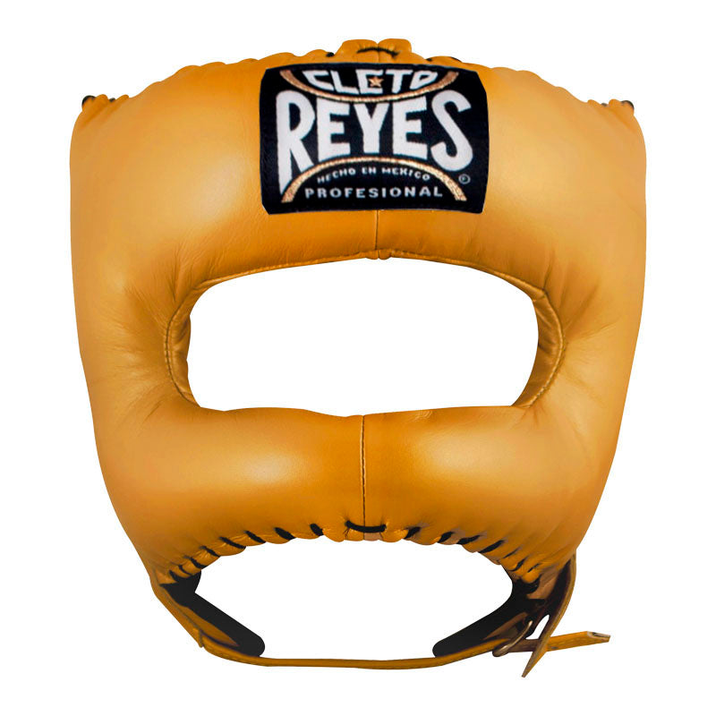 Protector de cabeza Cleto Reyes con barra de nylon V en piel