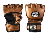 GUANTES PARA PELEA MMA EN PIEL DE RES COBRIZO