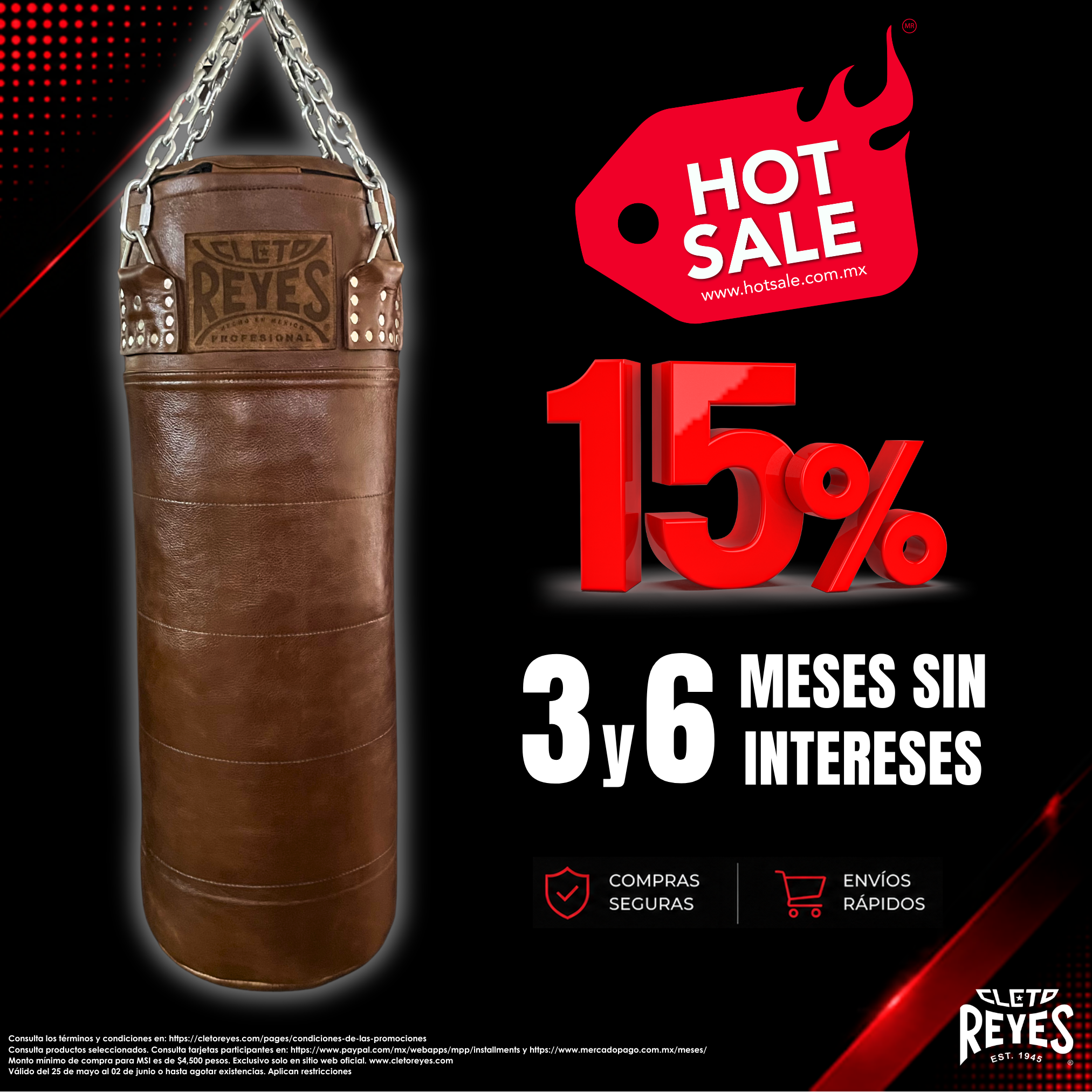 Costal Grande (L) Cleto Reyes "Vintage edición especial"