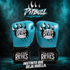 Guantes de Entrenamiento C/Cierre de Contacto, Turquesa/Negro Pitbull Edition