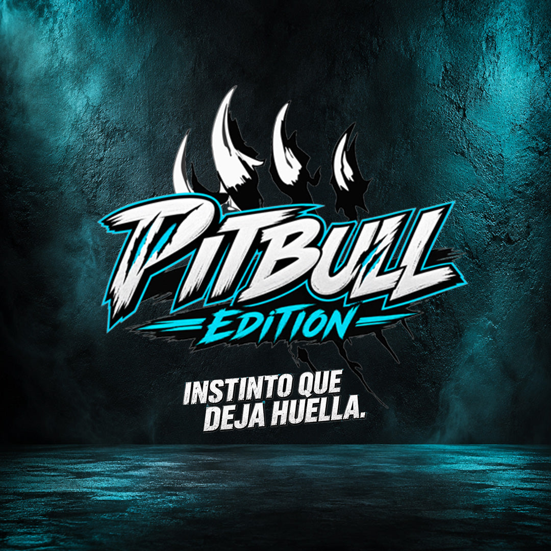 Guantes de Entrenamiento C/Cierre de Contacto, Turquesa/Negro Pitbull Edition