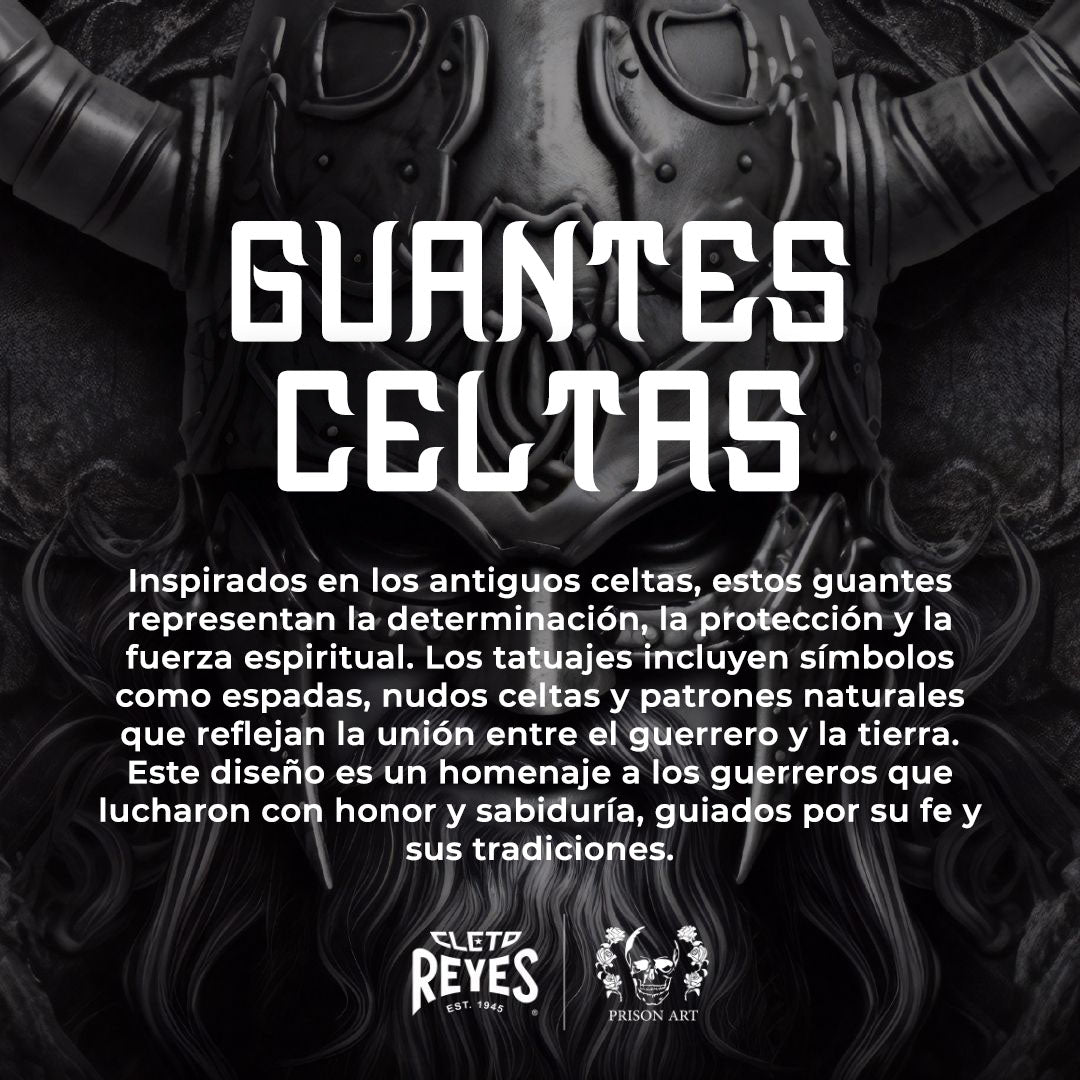 Guantes de colección tatuados a mano, "Celtas"