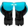 Guantes de Entrenamiento C/Cierre de Contacto, Turquesa/Negro Pitbull Edition