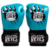 Guantes de Entrenamiento C/Cierre de Contacto, Turquesa/Negro Pitbull Edition