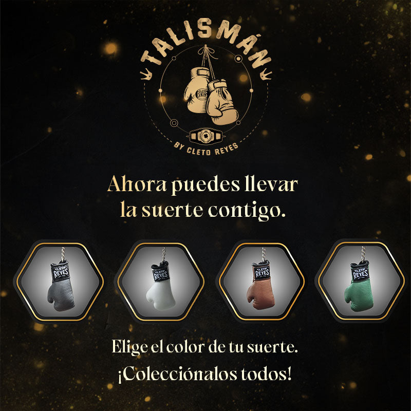 GUANTE MINIATURA CON LLAVERO  "COLECCIÓN TALISMÀN" EN PIEL DE RES