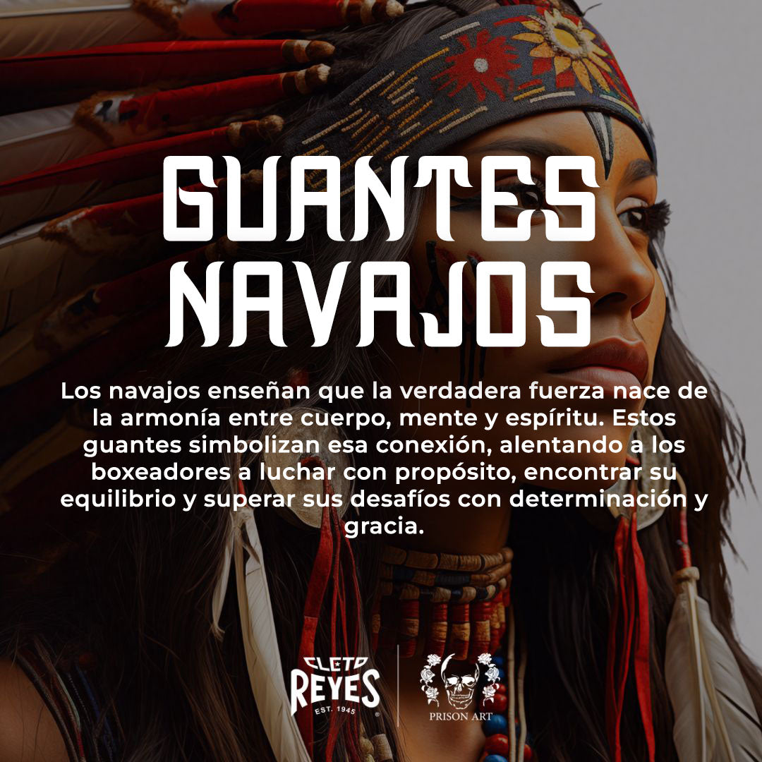 Guantes de colección tatuados a mano, "Navajos"