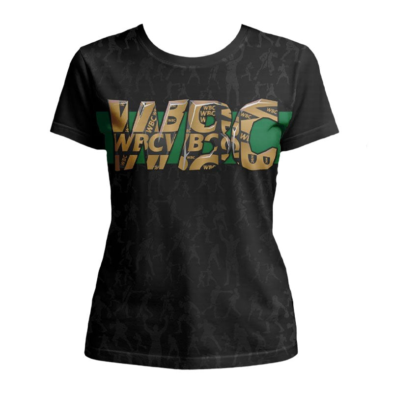 Playera Motion WBC para mujer - Negra
