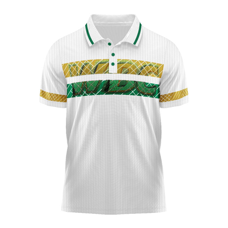Polo Champion Stripe WBC - Blanco