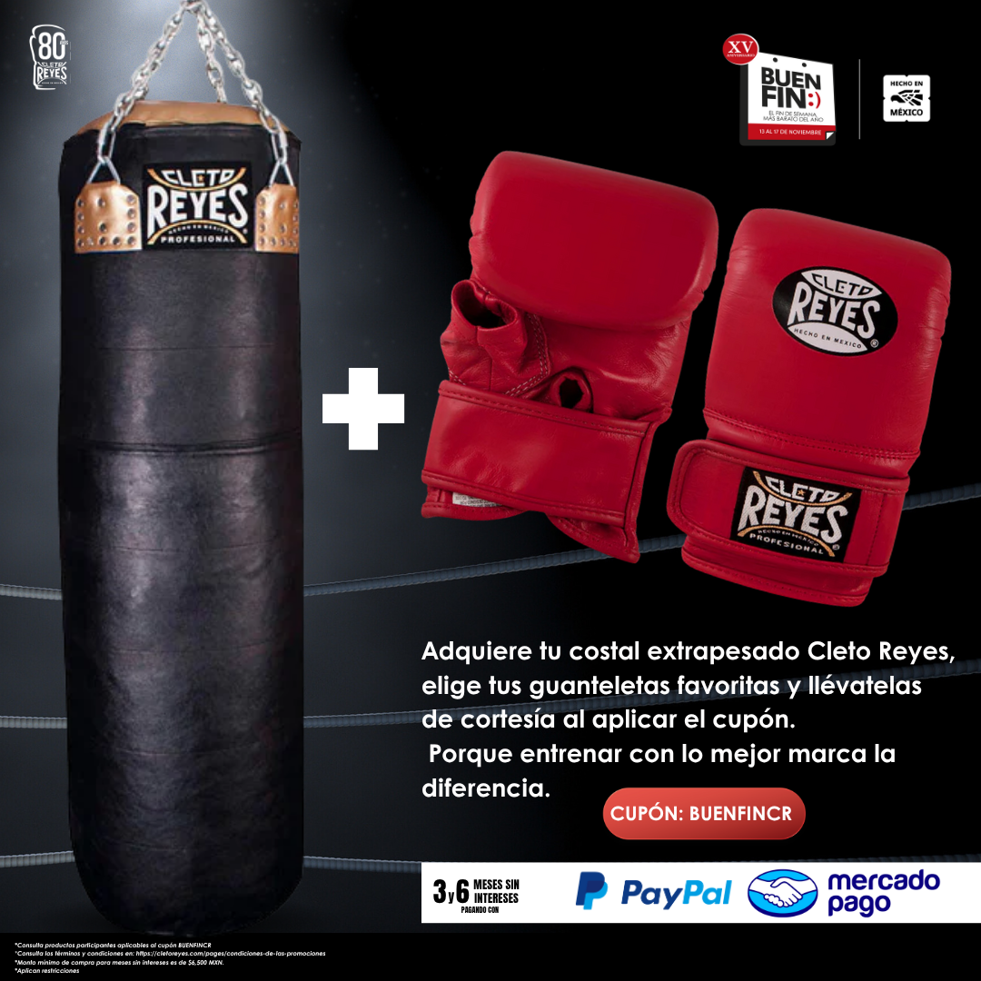 Costal Cleto Reyes extra pesado de 130 cm en cuero
