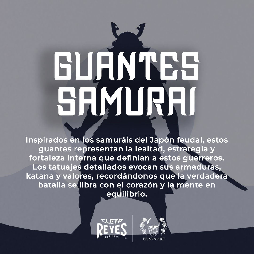 Guantes de colección tatuados a mano, "Samurai"