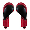 Cleto Reyes high precision leather gloves, red/black