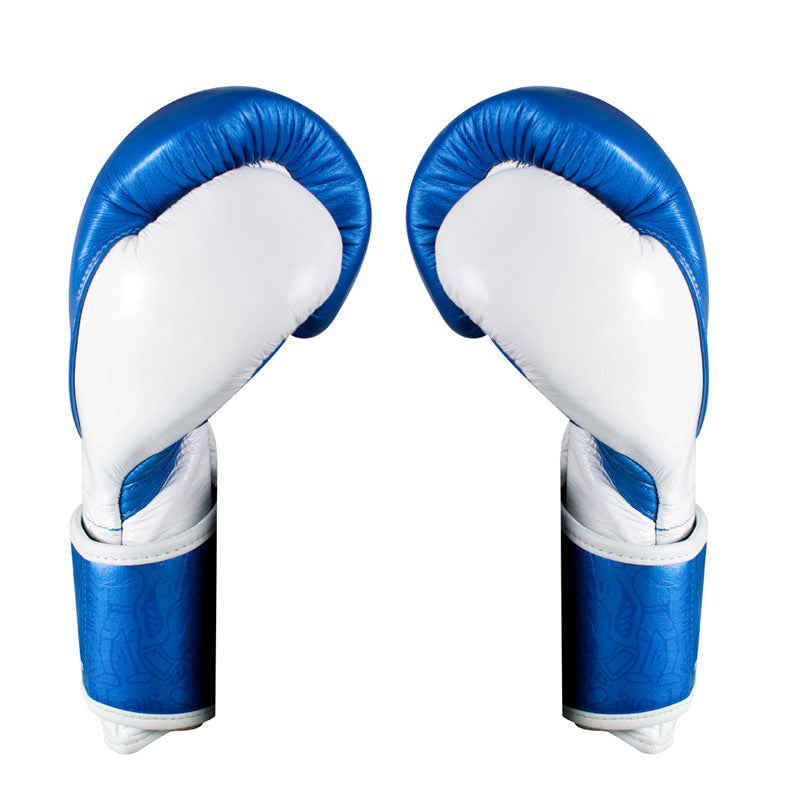 Cleto Reyes High Precision Gloves Metallic Blue/White