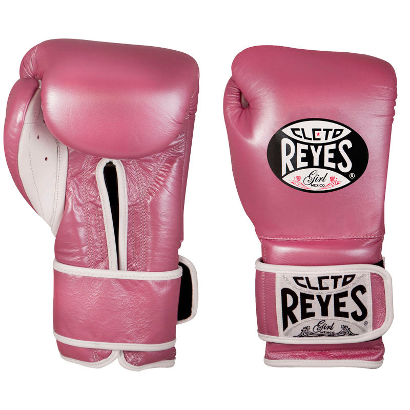 Cleto Reyes"Girl"training gloves with contact closure in cowhide